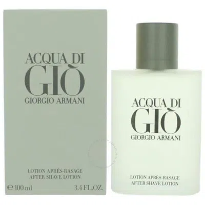 Giorgio Armani Men's Acqua Di Gio Aftershave Lotion 3.4 oz Bath & Body 0817218082625 In White