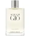 Giorgio Armani Men's Acqua Di Gio Eau De Toilette Spray, 6.7 Oz. In No Color