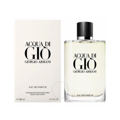 Giorgio Armani Men's Acqua Di Gio Edp 6.7 oz Fragrances 3614273887915 In Green