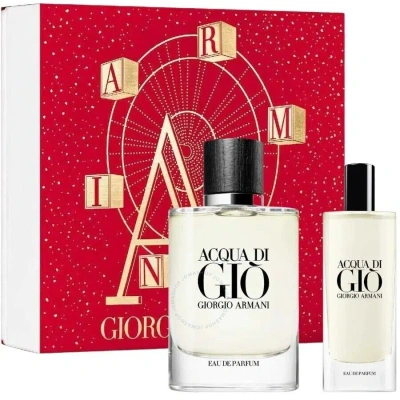 Giorgio Armani Men's Acqua Di Gio Gift Set Fragrances 3614273895422 In White