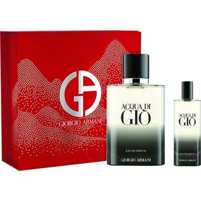 Giorgio Armani Men's Acqua Di Gio Gift Set Fragrances 3614274337174 In White