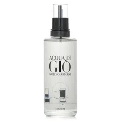Giorgio Armani Men's Acqua Di Gio Parfum 5.0 oz Refill Fragrances 3614273906319 In White