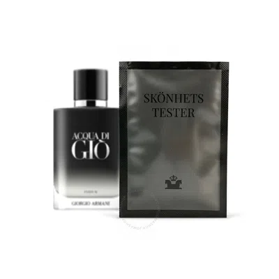 Giorgio Armani Men's Acqua Di Gio Parfum Parfum 3.4 oz (tester) Fragrances 3614273953887 In White