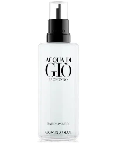 Giorgio Armani Men's Acqua Di Gio Profondo Eau De Parfum Refill, 5 Oz. In White