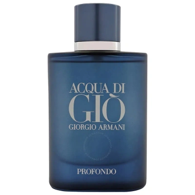 Giorgio Armani Men's Acqua Di Gio Profondo Edp Spray 2.5 oz (70 Ml) In Green