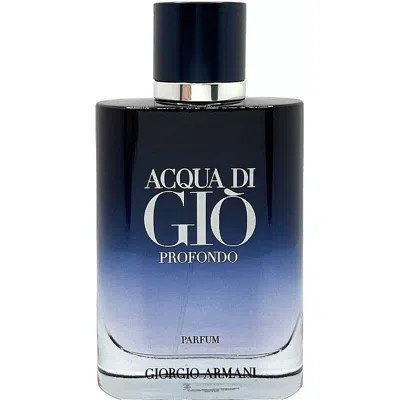 Giorgio Armani Men's Acqua Di Gio Profondo Parfum 1.7 oz Fragrances 3614273953764 In White