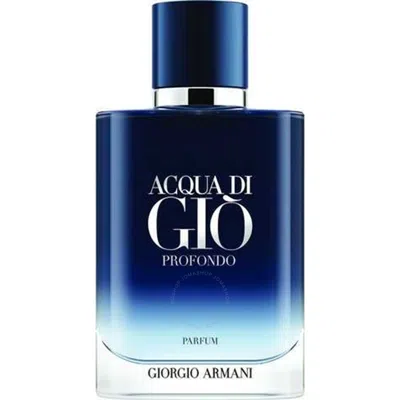 Giorgio Armani Men's Acqua Di Gio Profondo Parfum 3.3 oz (tester) Fragrances 3614273953641 In White