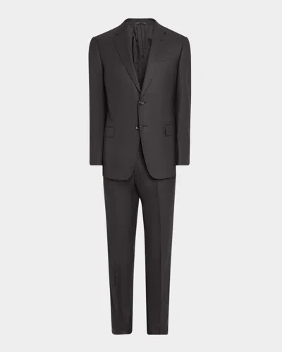 GIORGIO ARMANI MEN & APOS;S BASIC WOOL TWO-PIECE SUIT