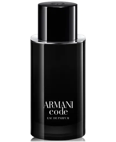 Giorgio Armani Men's Armani Code Eau De Parfum Spray, 2.5 Oz. In No Color