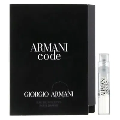 Giorgio Armani Men's Armani Code Edt 0.04 oz Fragrances 3614273636476 In White