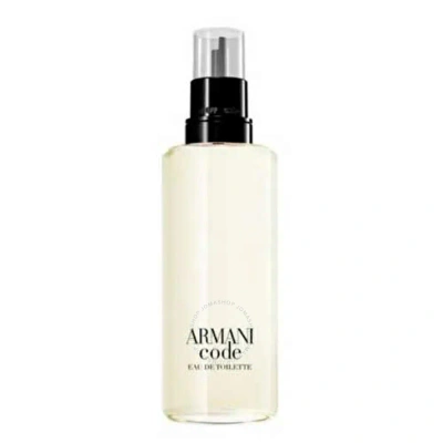 Giorgio Armani Men's Armani Code Edt 5.0 oz Refill Fragrances 3614273636490 In Olive