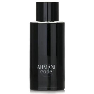 Giorgio Armani Men's Armani Code Edt Spray Refillable 4.2 oz Fragrances 3614273636513 In Olive