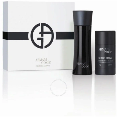 Giorgio Armani Men's Armani Code Gift Set Fragrances 3360372119579 In Olive