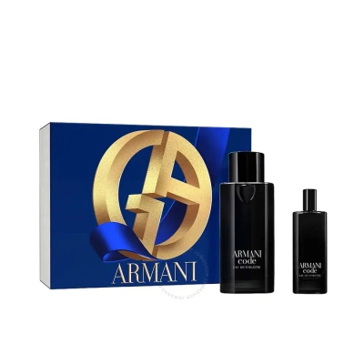 Giorgio Armani Men's Armani Code Gift Set Fragrances 3614274109962 In White