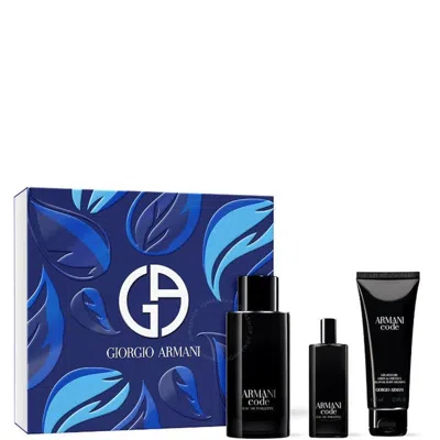 Giorgio Armani Men's Armani Code Gift Set Fragrances 3614274186031 In Olive