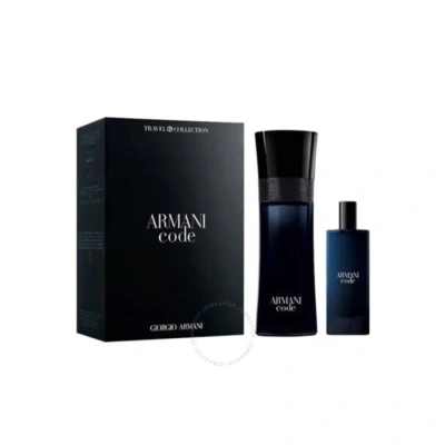 Giorgio Armani Men's Armani Code Gift Set Fragrances 3660732641727 In White