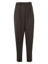 Giorgio Armani Men's Carrott Fit Trouser | Size 52 | 1sgpp0gmt03ke In Multicolour