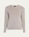 Giorgio Armani Men's Cashmere Knit Crewneck Sweater