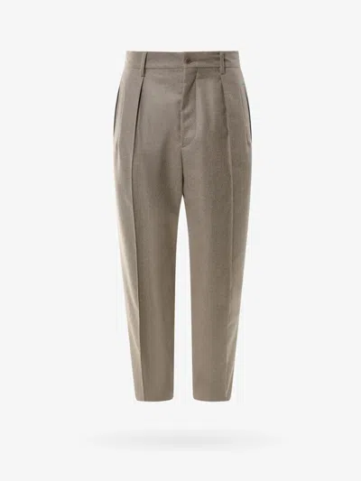 Giorgio Armani Men Cashmere Trouser In Green
