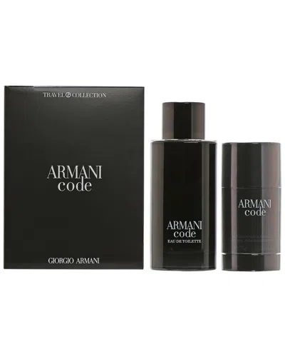 Giorgio Armani Men's Code 2pc Set In Transparent