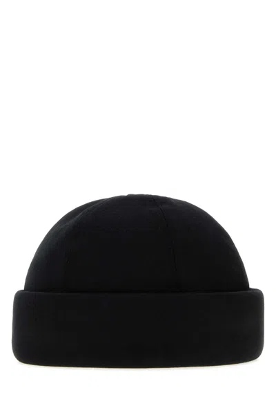Giorgio Armani Men's Cotton Blend Hat In Blue
