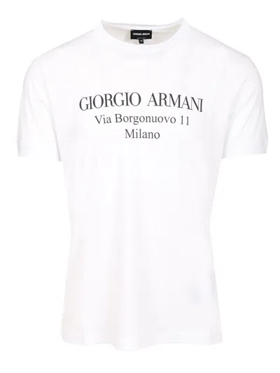GIORGIO ARMANI GIORGIO ARMANI MEN COTTON T-SHIRT