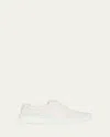 Giorgio Armani Men's Deerskin Slip-on Sneakers In Neutral