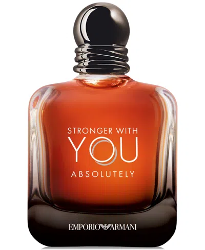 Giorgio Armani Armani Men's Emporio Armani Stronger With You Absolutely Parfum, 3.4oz In No Color