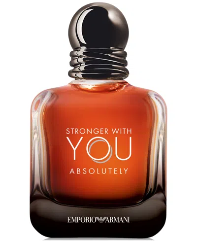 Giorgio Armani Men's Emporio Armani Stronger With You Absolutely Parfum, 1.7 Oz. In No Color