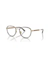 Giorgio Armani Men's Eyeglasses, Ar5137j In Matte Pale Gold