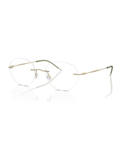 Giorgio Armani Men's Eyeglasses, Ar5147 In Matte Pale Gold