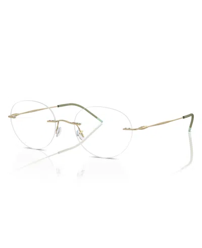 Giorgio Armani Men's Eyeglasses, Ar5147 In Matte Pale Gold