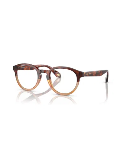 Giorgio Armani Men's Eyeglasses, Ar7248 In Red Havana,honey Havana
