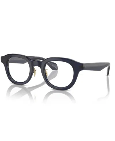 Giorgio Armani Men's Eyeglasses, Ar7253 In Transparent Blue