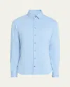 Giorgio Armani Slim-fit Shirt In Cotton Poplin In Multi
