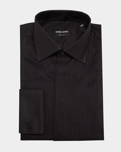 GIORGIO ARMANI MEN'S FORMAL BIB DRESS SHIRT