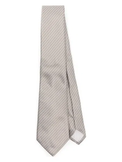 GIORGIO ARMANI MEN'S GEOMETRIC PRINT TIE
