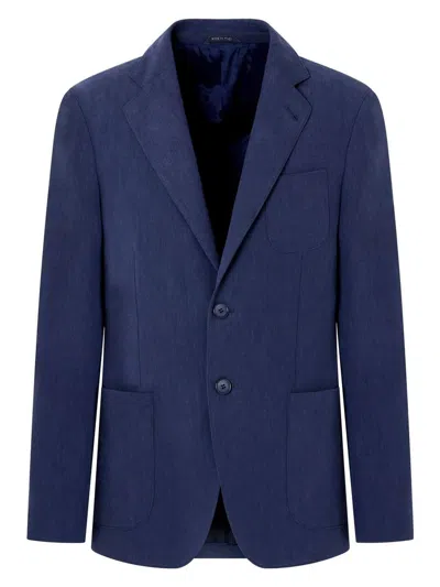 GIORGIO ARMANI MEN'S GIACCA LINEA UPTON MONOPETTO