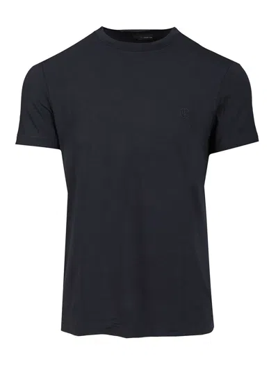 Giorgio Armani Men Loungewear T-shirt In Blue
