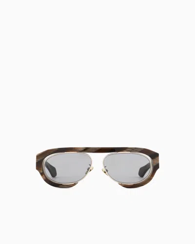 Giorgio Armani Men's Oval Sunglasses