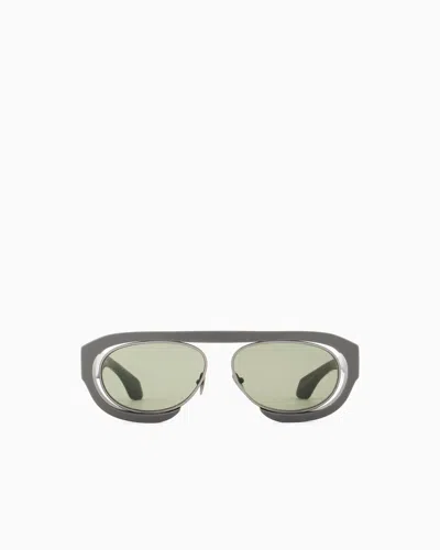 Giorgio Armani Men's Oval Sunglasses