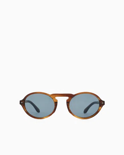 GIORGIO ARMANI MEN’S OVAL SUNGLASSES