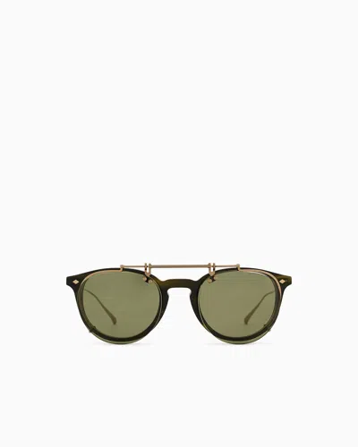 Giorgio Armani Men's Panto Glasses