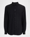 Giorgio Armani Curved Hem Poplin Shirt