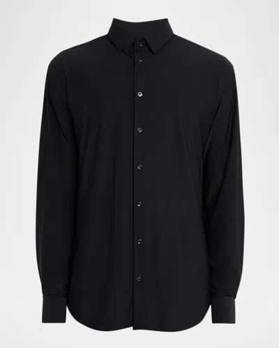 GIORGIO ARMANI MEN'S PERFORMANCE STRETCH SPORT SHIRT