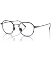 Giorgio Armani Men's Phantos Eyeglasses, Ar6138tm 49 In Matte Blue