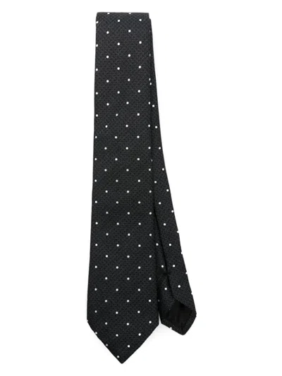 GIORGIO ARMANI MEN'S POLKA DOT PRINT TIE