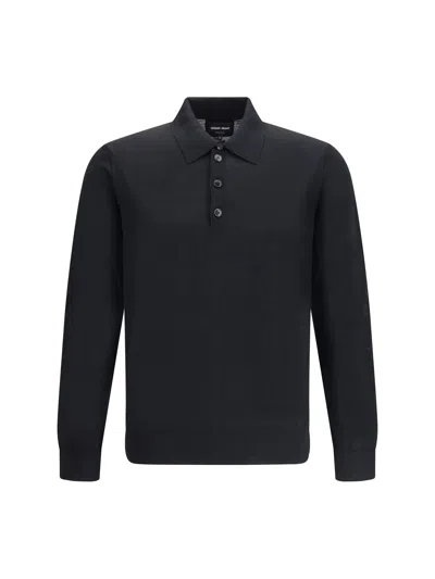 GIORGIO ARMANI GIORGIO ARMANI MEN POLO SWEATER