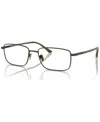 Giorgio Armani Men's Rectangle Eyeglasses, Ar5133 55 In Brushed Bronze