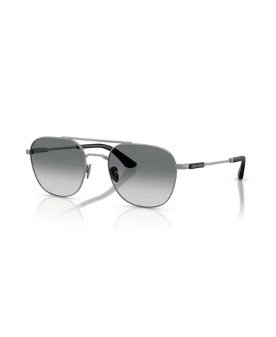 GIORGIO ARMANI MEN'S RECTANGLE SUNGLASSES, AR6178